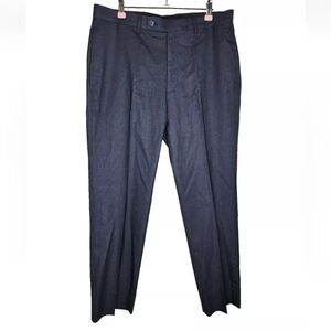 Calvin Klein Slim-Fit Performance Dress Pants in Blue Size 32×28